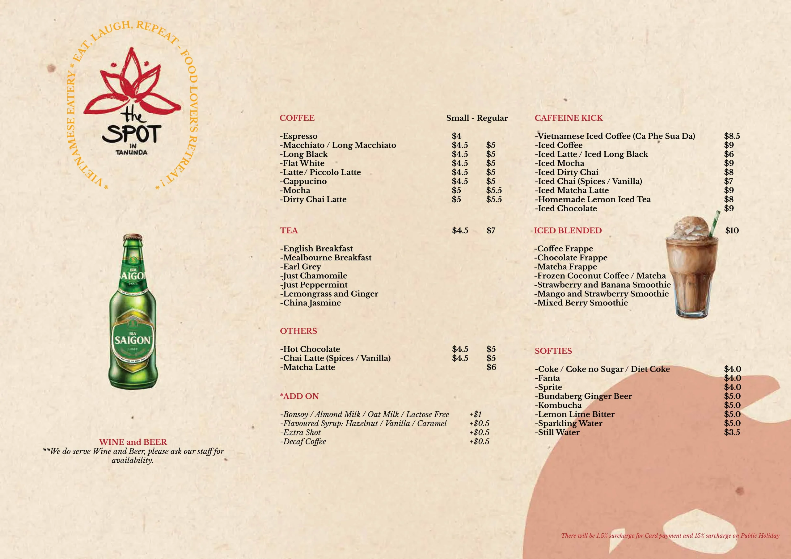 The Spot in Tanunda Menu-hình ảnh-1